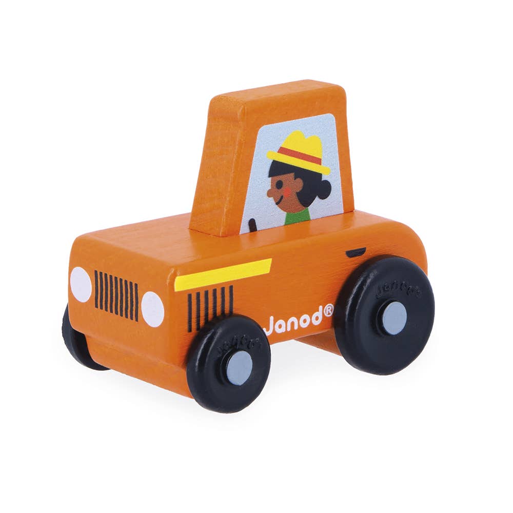Crossroads Countryside Orange Tractor