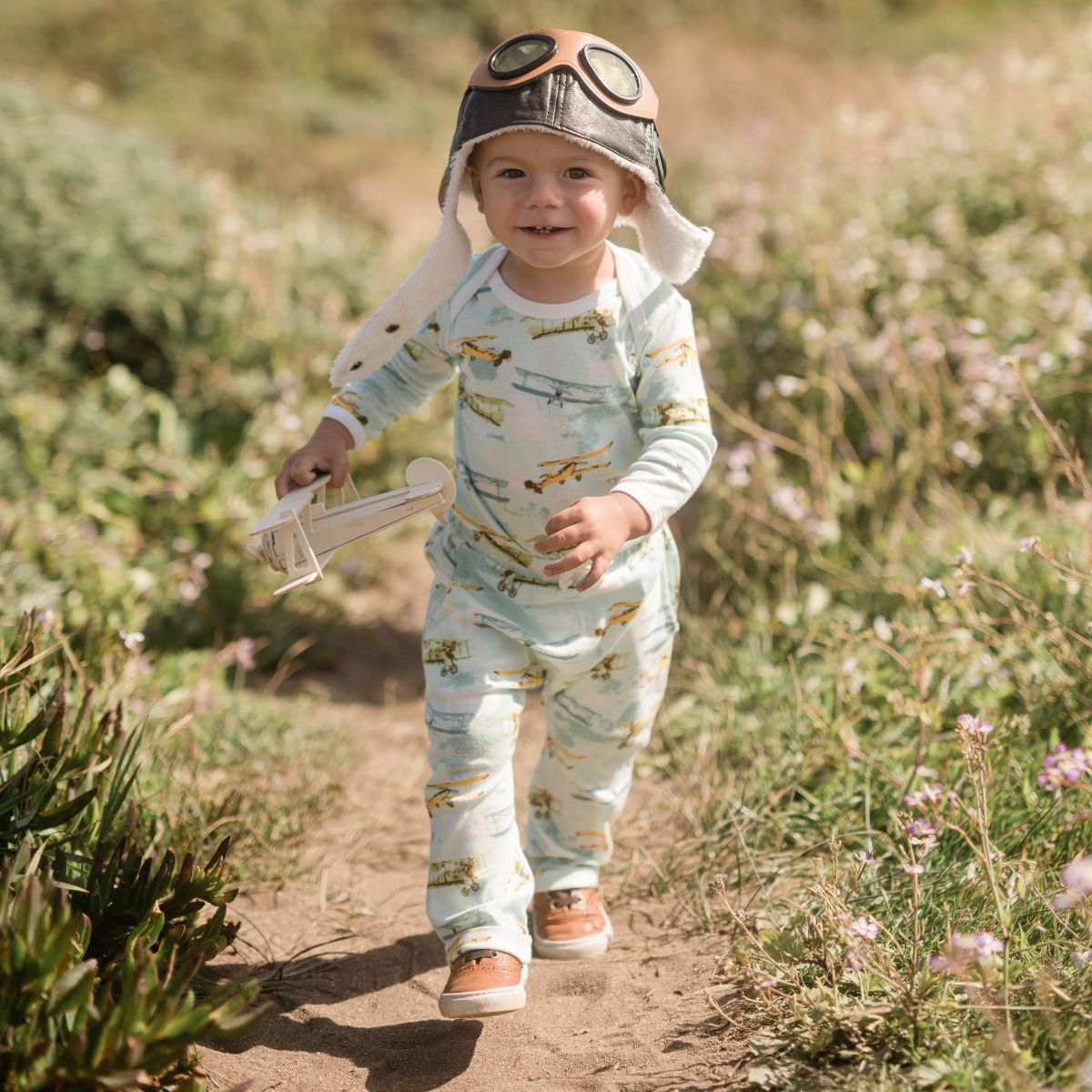 Chicken Organic Cotton Baby Jogger Pants