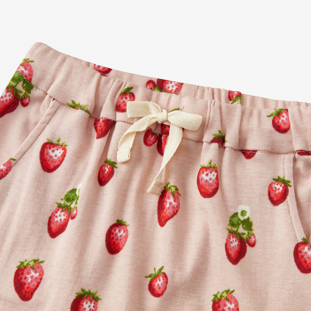 Strawberry Organic Cotton Jogger Pants