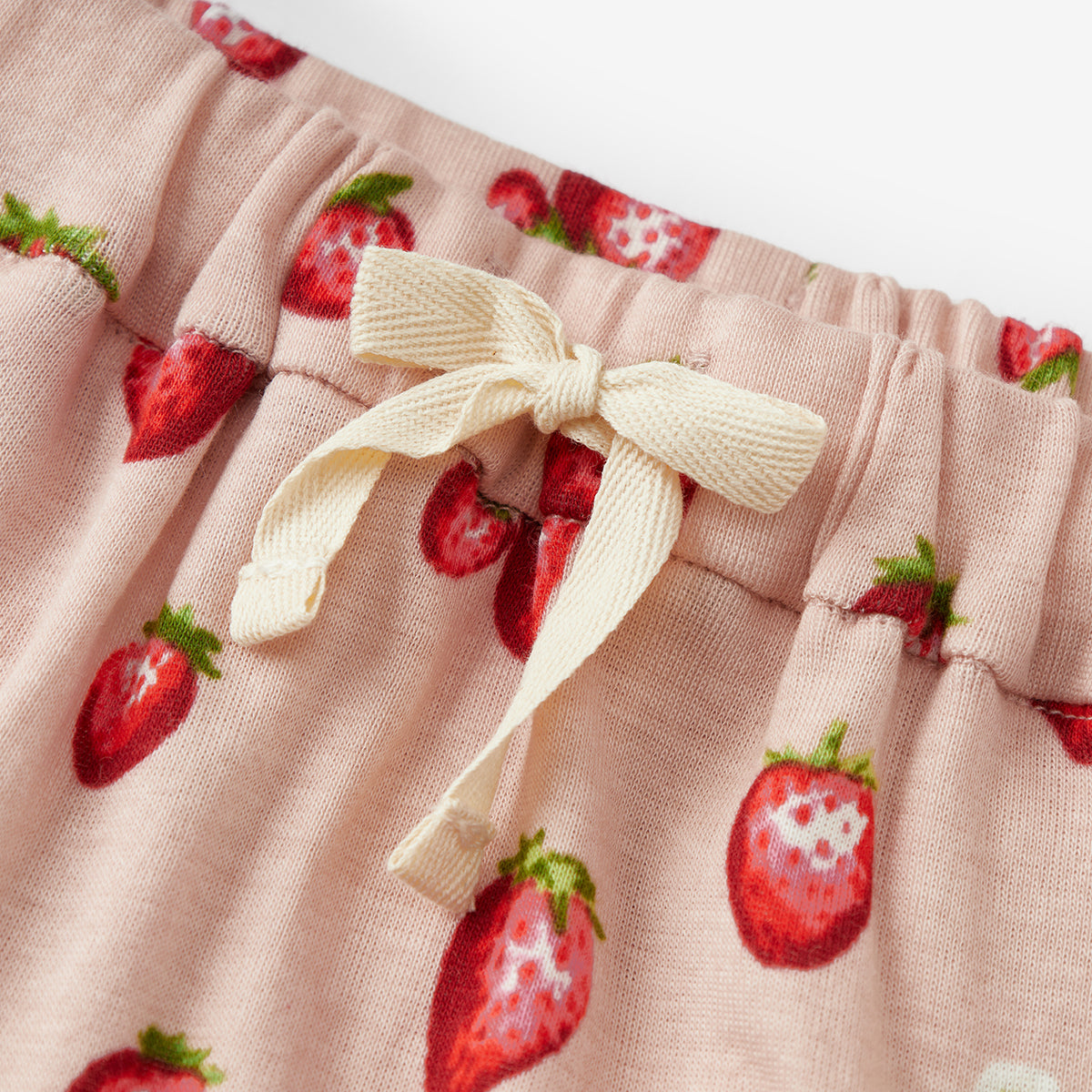 Strawberry Organic Cotton Jogger Pants