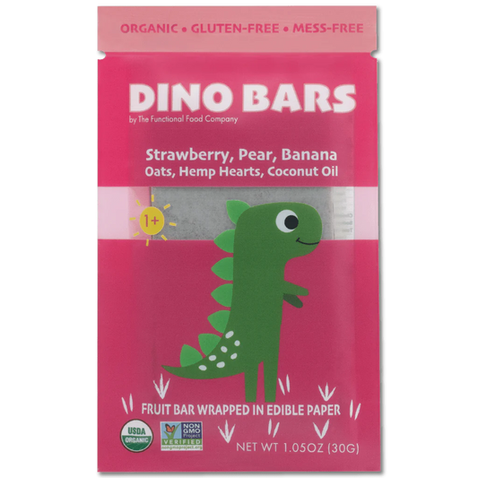 DINO BARS Strawberry Bar | Single Unit - Margot's Mercantile