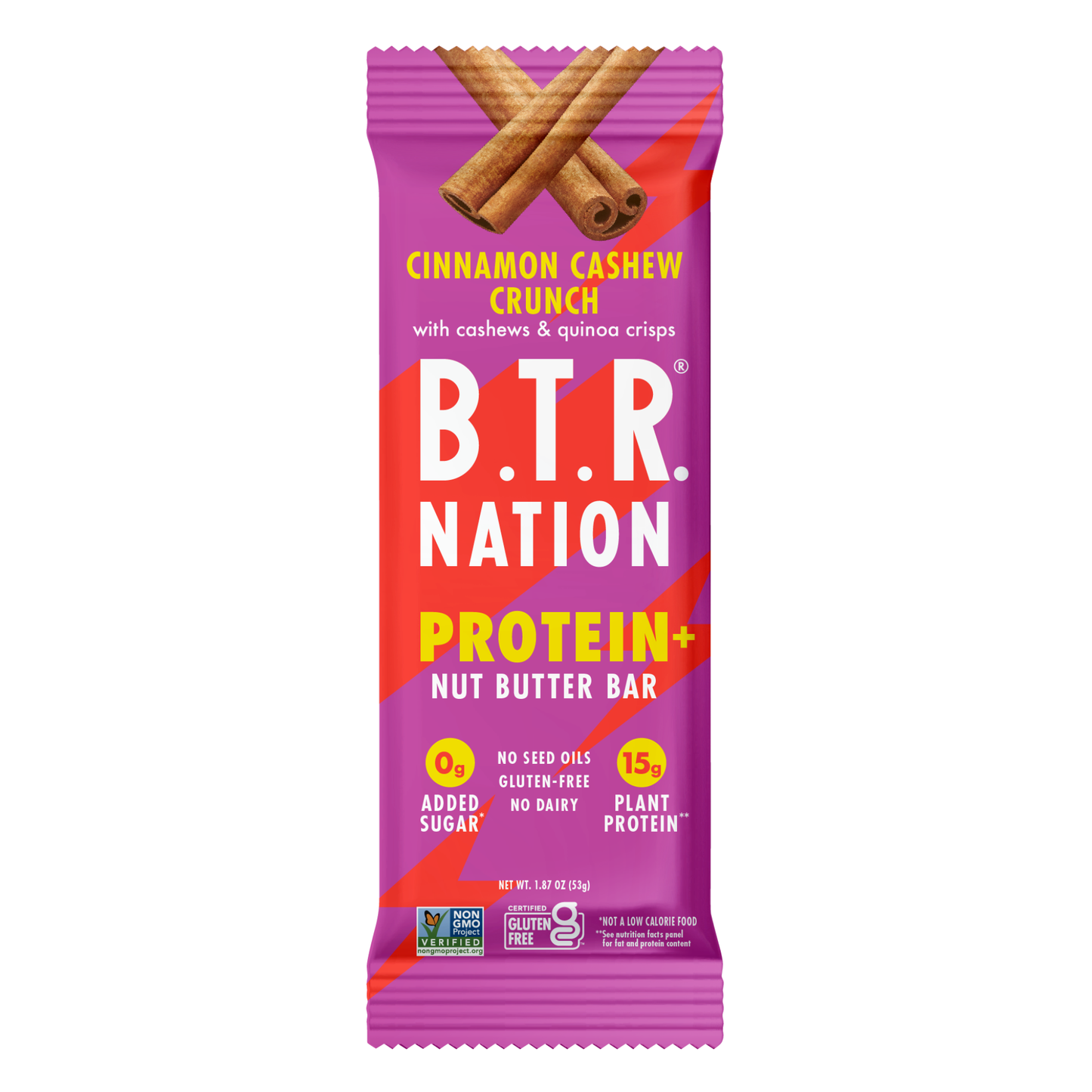 CINNAMON CASHEW CRUNCH PROTEIN+ Superfood Bar