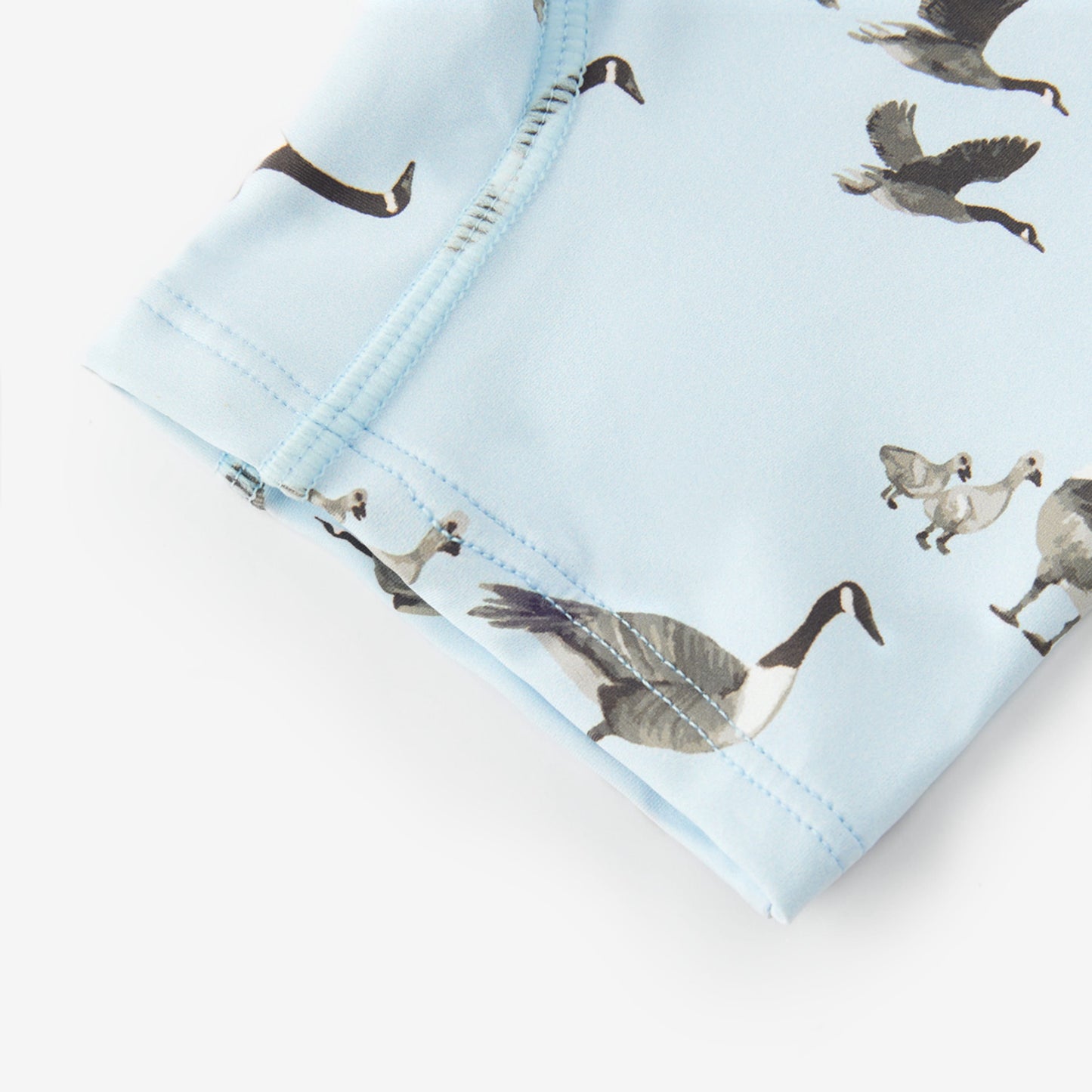 Goose Zipper Shortall Swimsuit