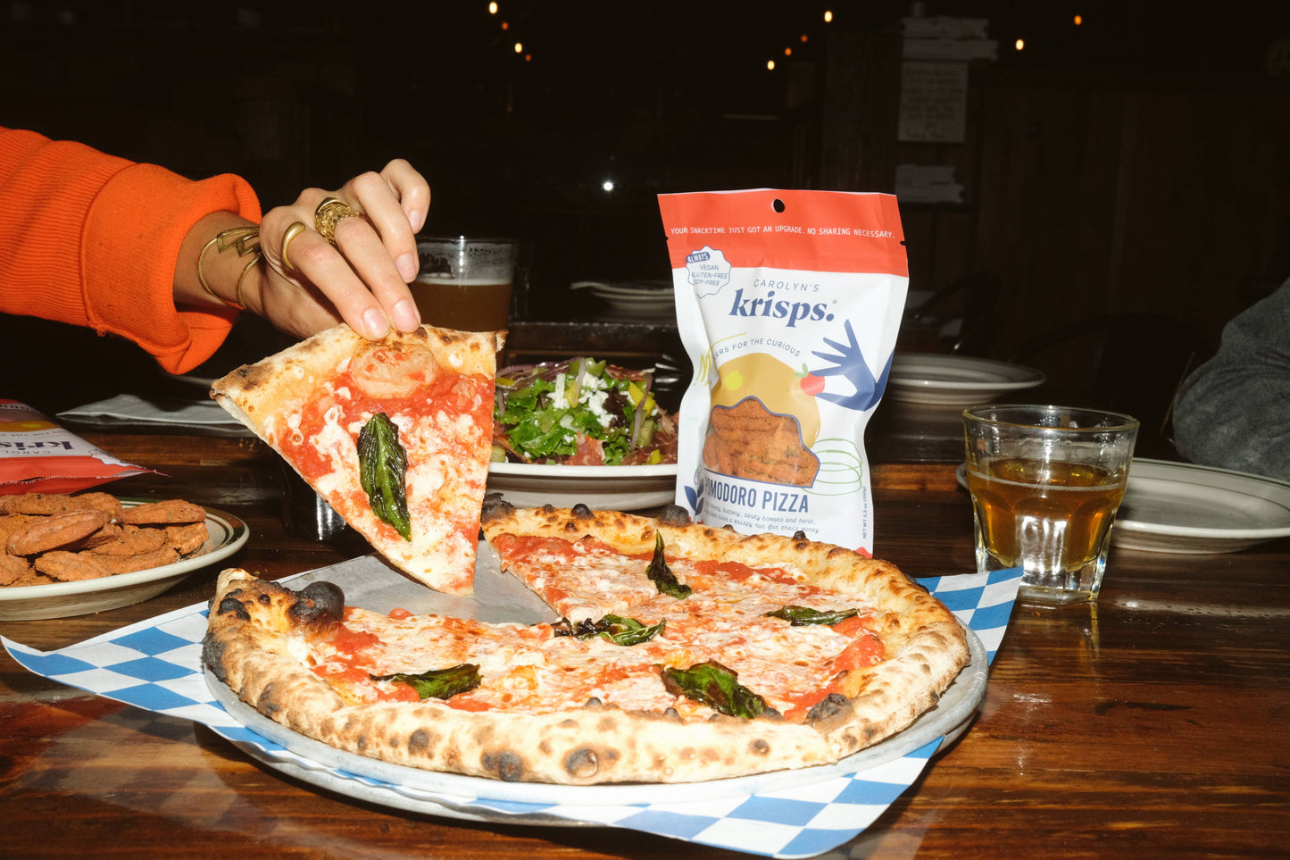 Tomato Pizza Krisps