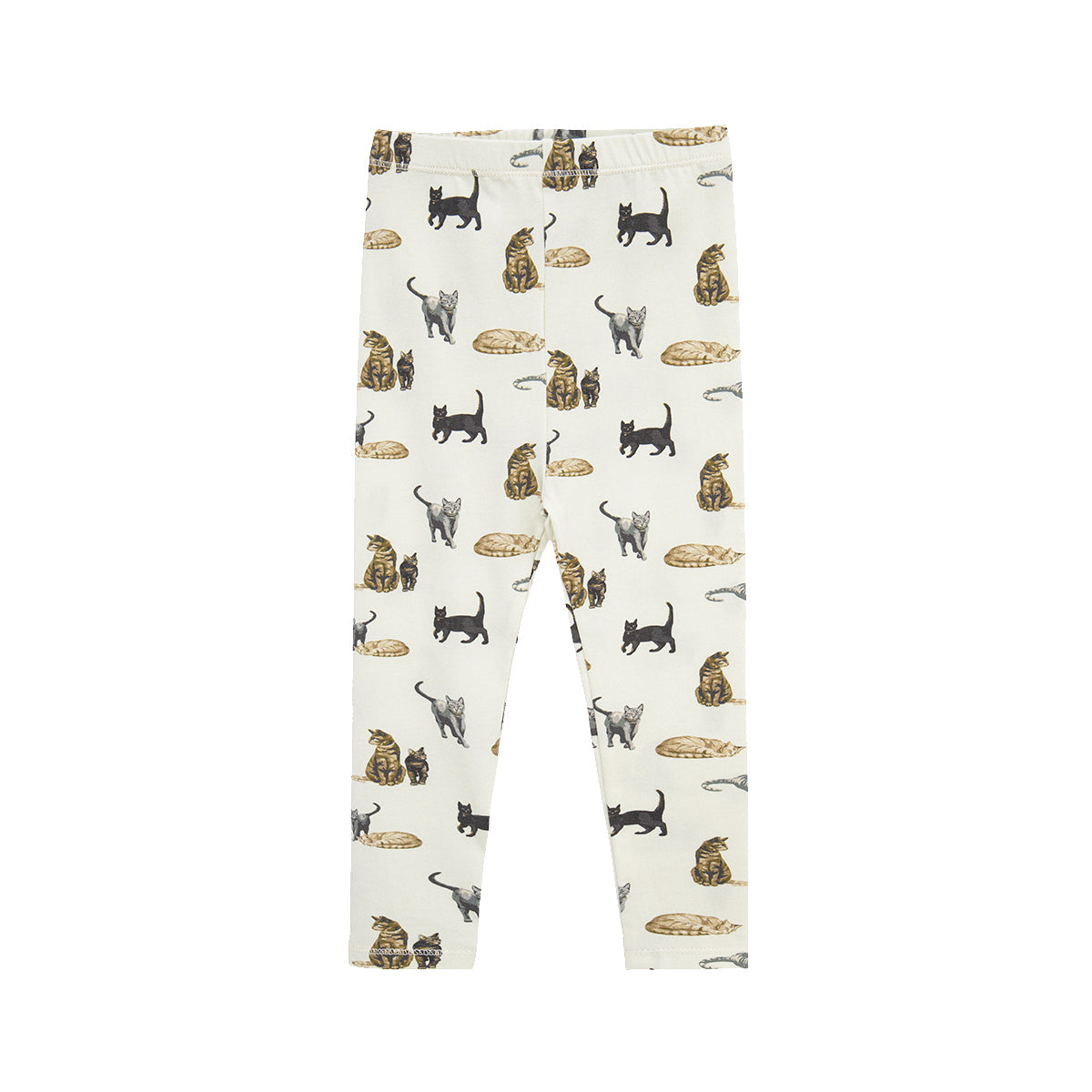 Cat Cotton Stretch Long Sleeve Two Piece Pajama Set