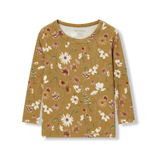 Wildflower Luxe Stretch Long Sleeve Two Piece Pajama Set