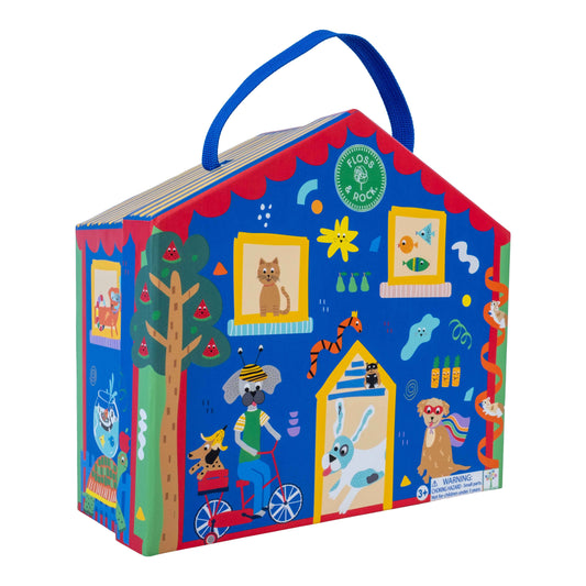 Pets Theme Portable Doll House