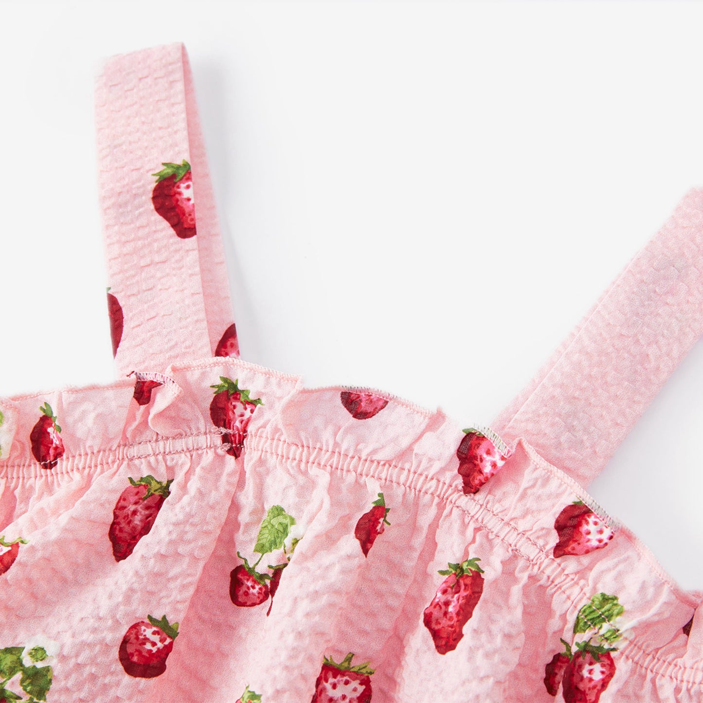 Strawberry Ruffle Tank and Pant Set