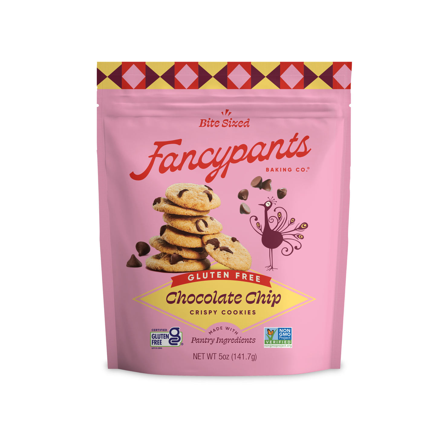 GLUTEN FREE Chocolate Chip Cookies, 5oz Bags - Margot's Mercantile