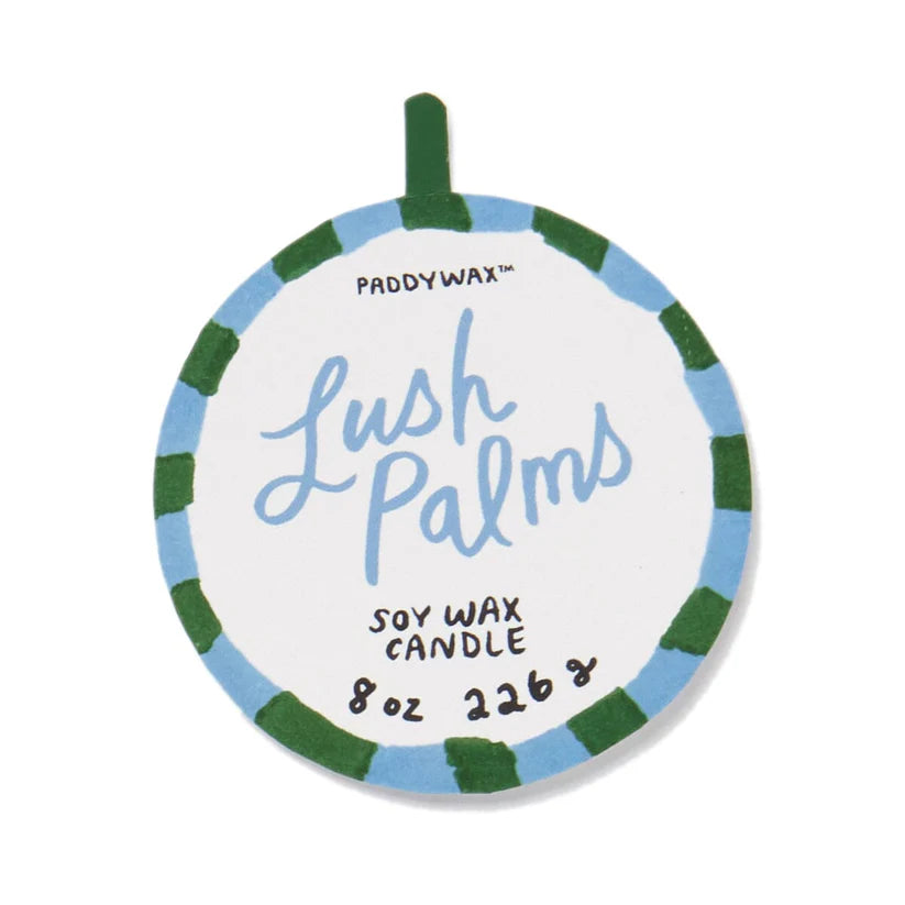 "Palm Tree" Candle - Lush Palms 8oz