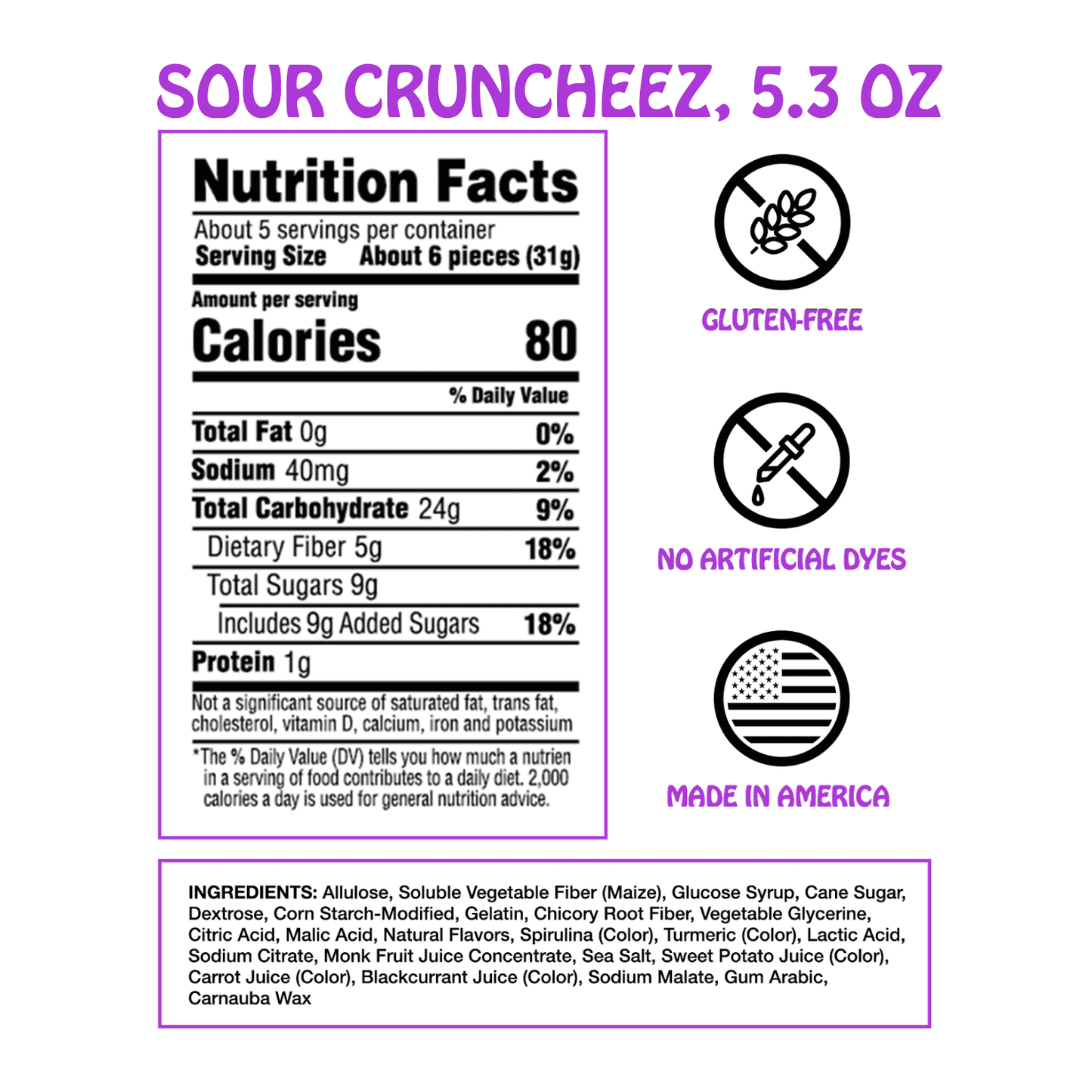 Sour Variety Pack, Share Size