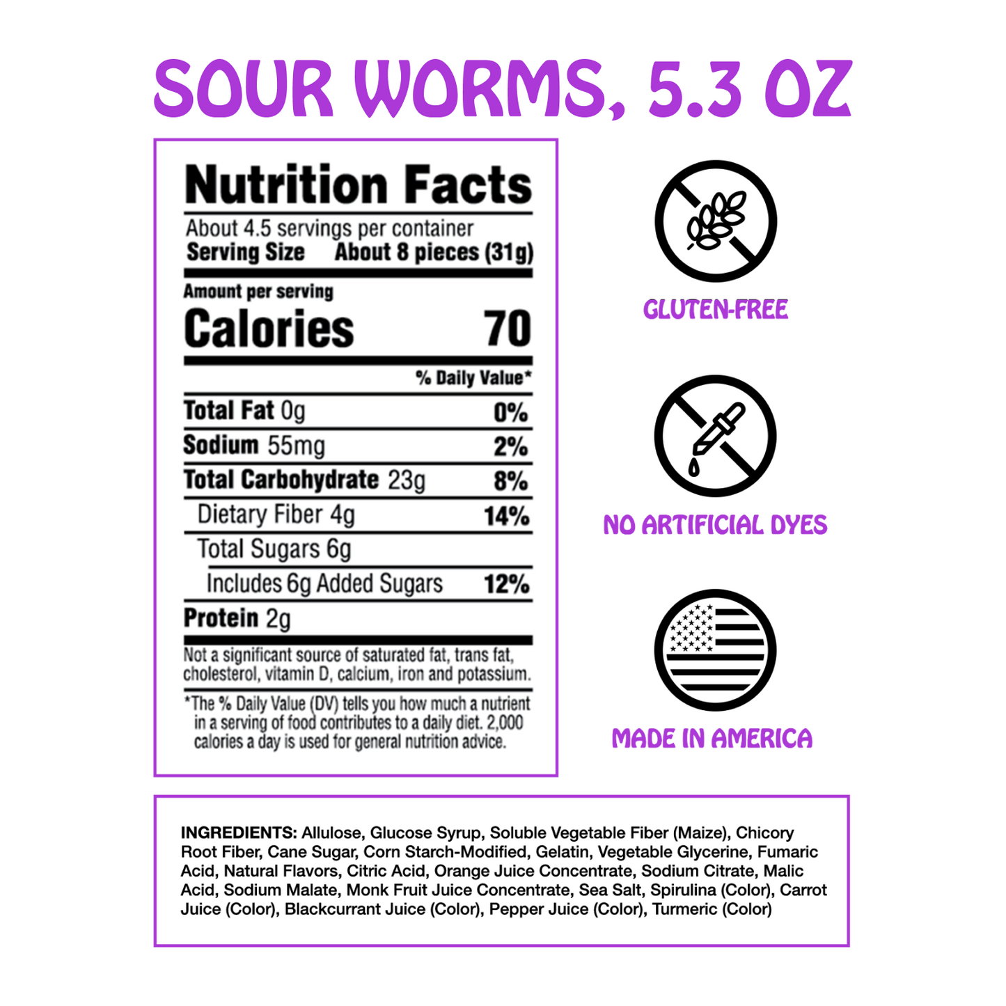 Sour Variety Pack, Share Size