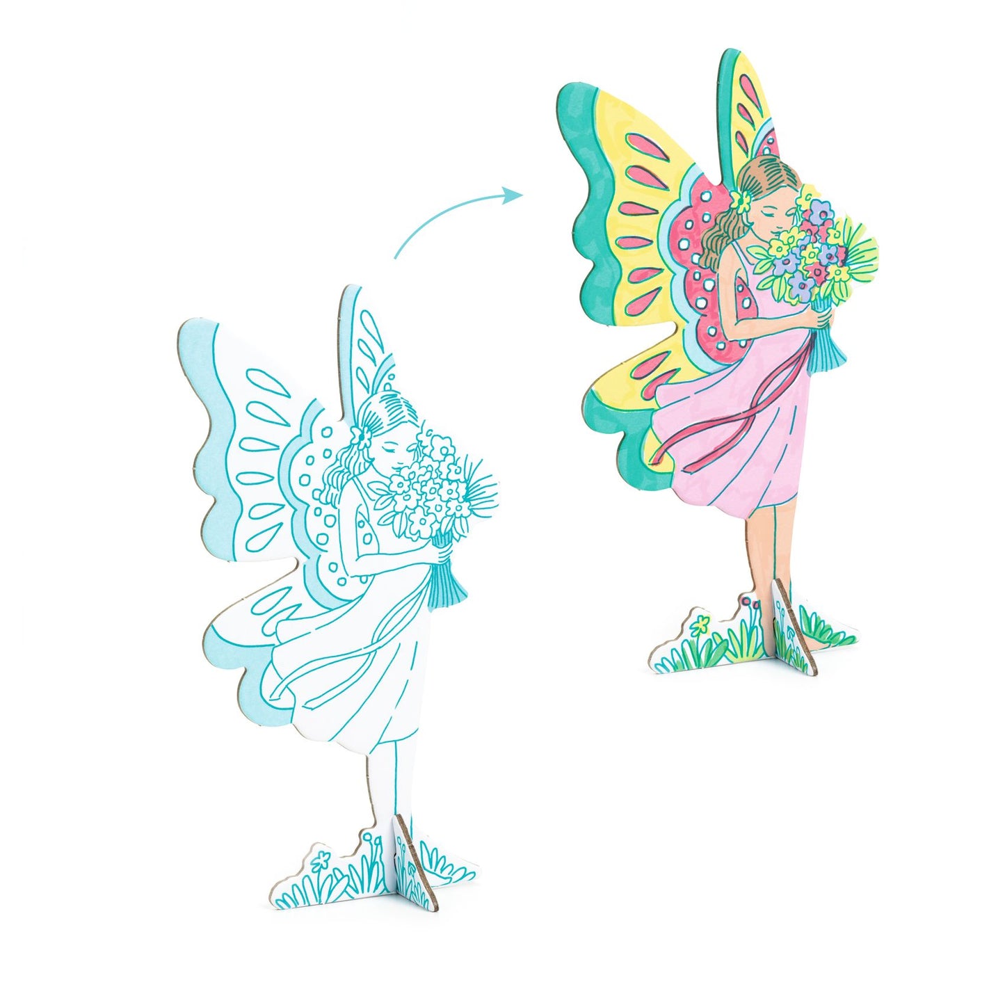 Fairy World DIY Craft Kit - Color. Assemble. Play.