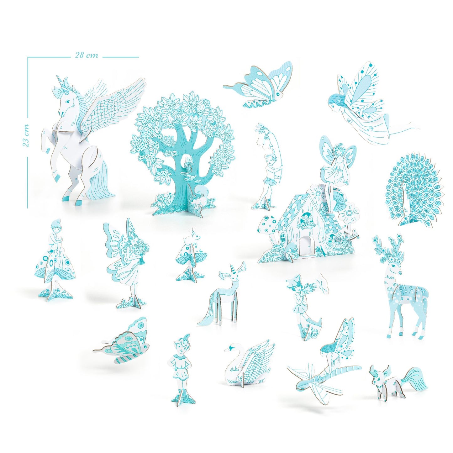 Fairy World DIY Craft Kit - Color. Assemble. Play.