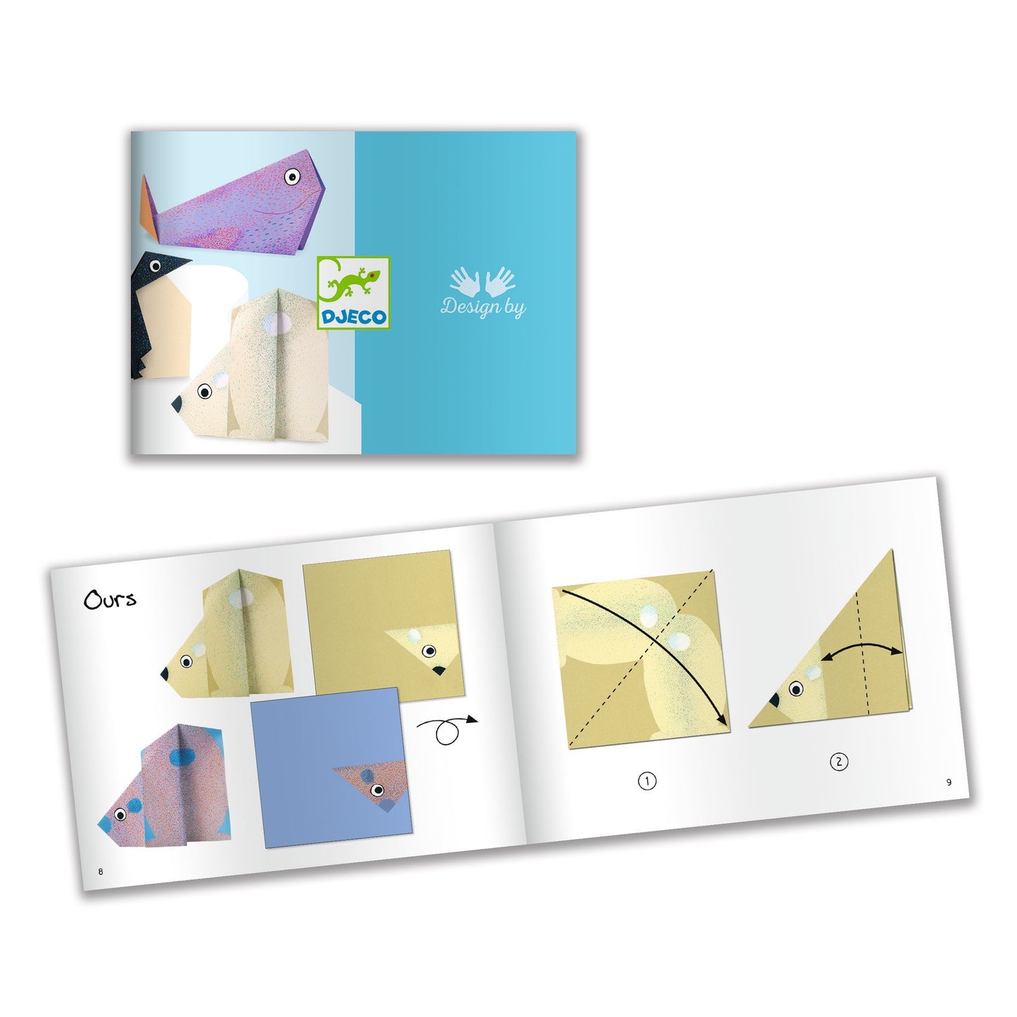 Polar Animals Origami Paper Craft Kit