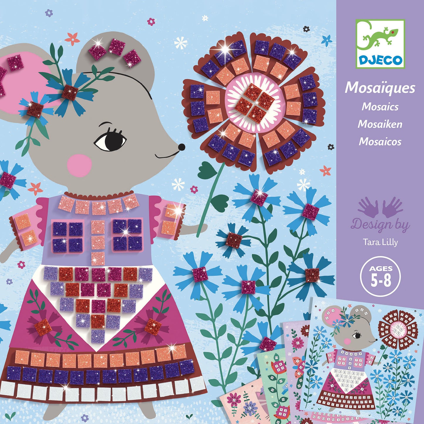Lovely Pets Sticker Mosaic Craft Kit