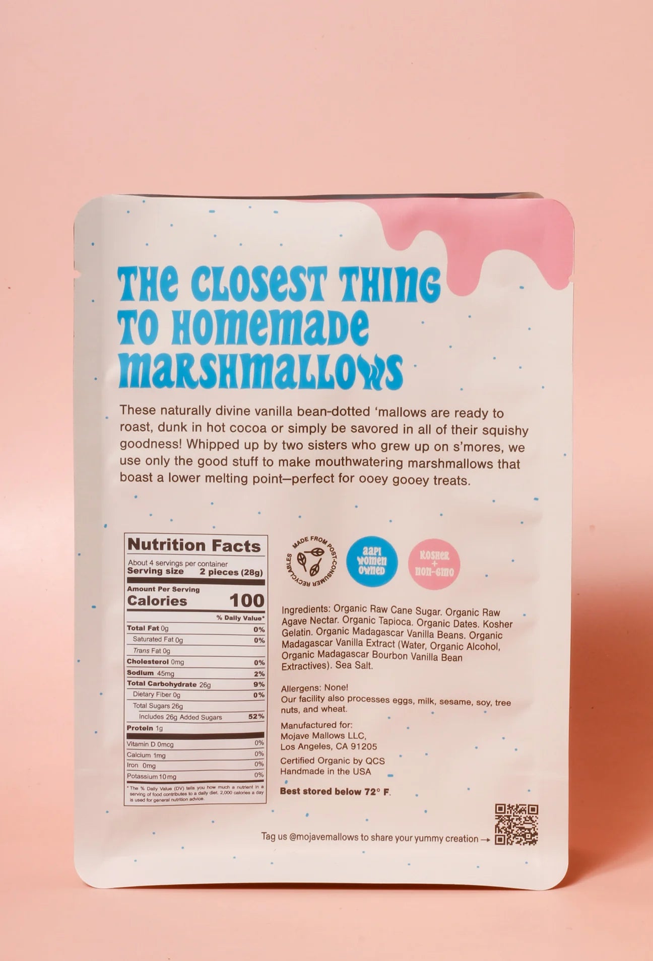 Vanilla Bean Marshmallows 4.5 oz
