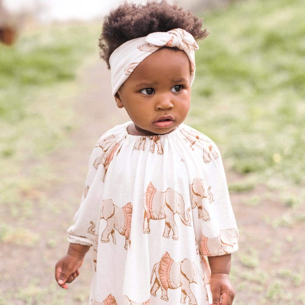 Chicken Organic Cotton Knotted Headband
