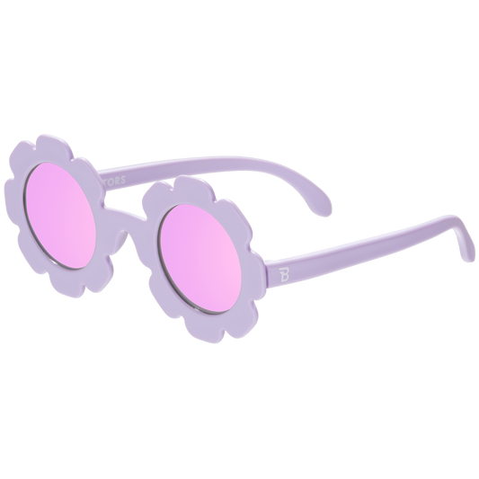 Irresistible Iris Flower | Lavender Polarized Mirrored Lenses