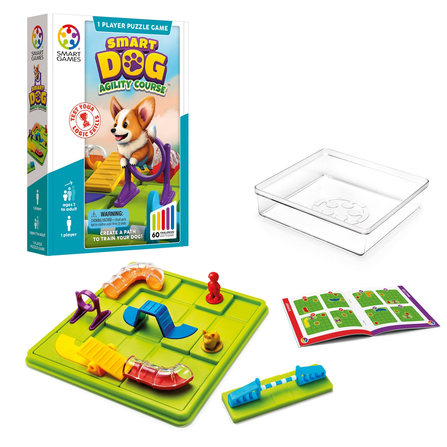 Smart Dog - Obstacle Run Travel-Friendly Logic Game