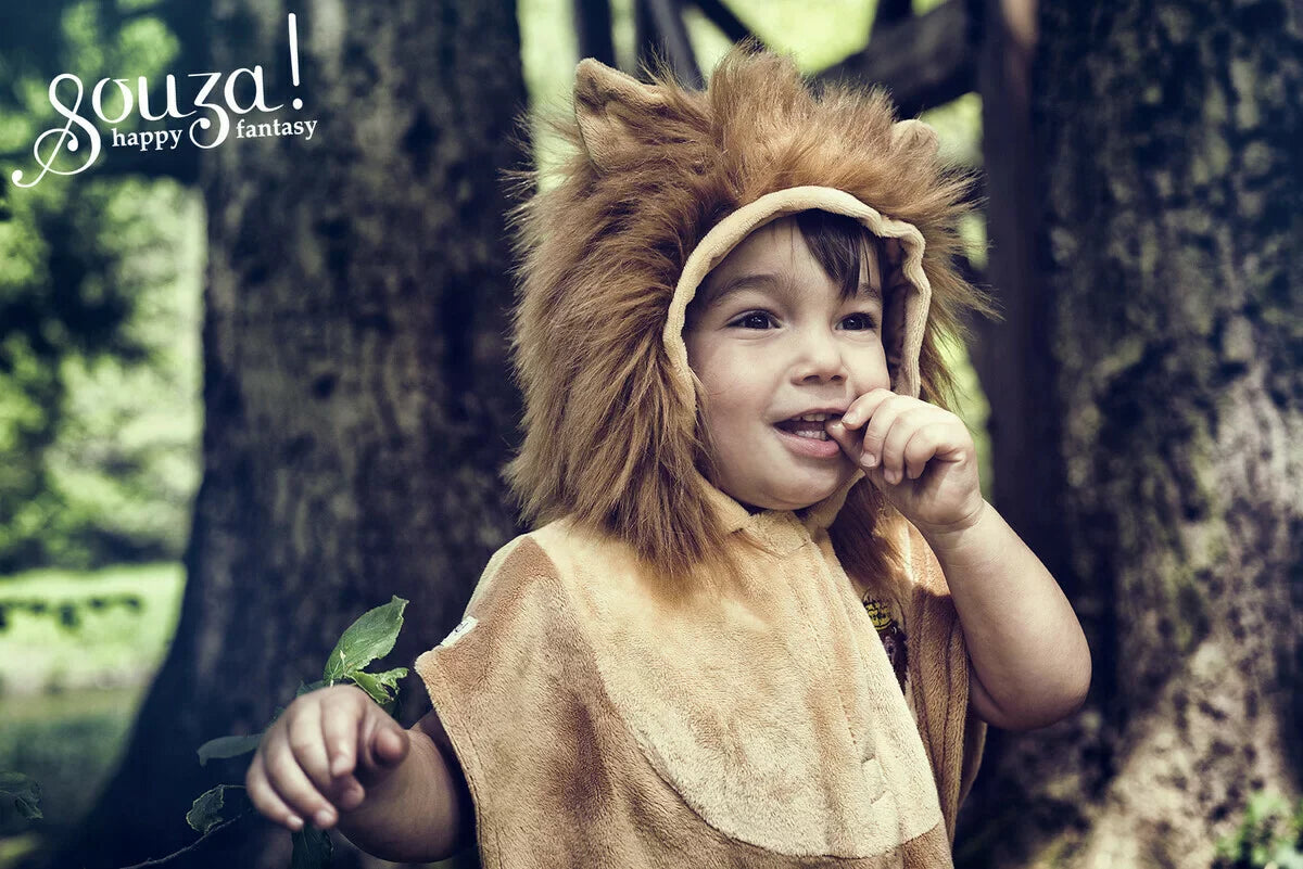"Peke" Lion Costume Cape for babies - Carnival & Festive Use - size 2 yrs