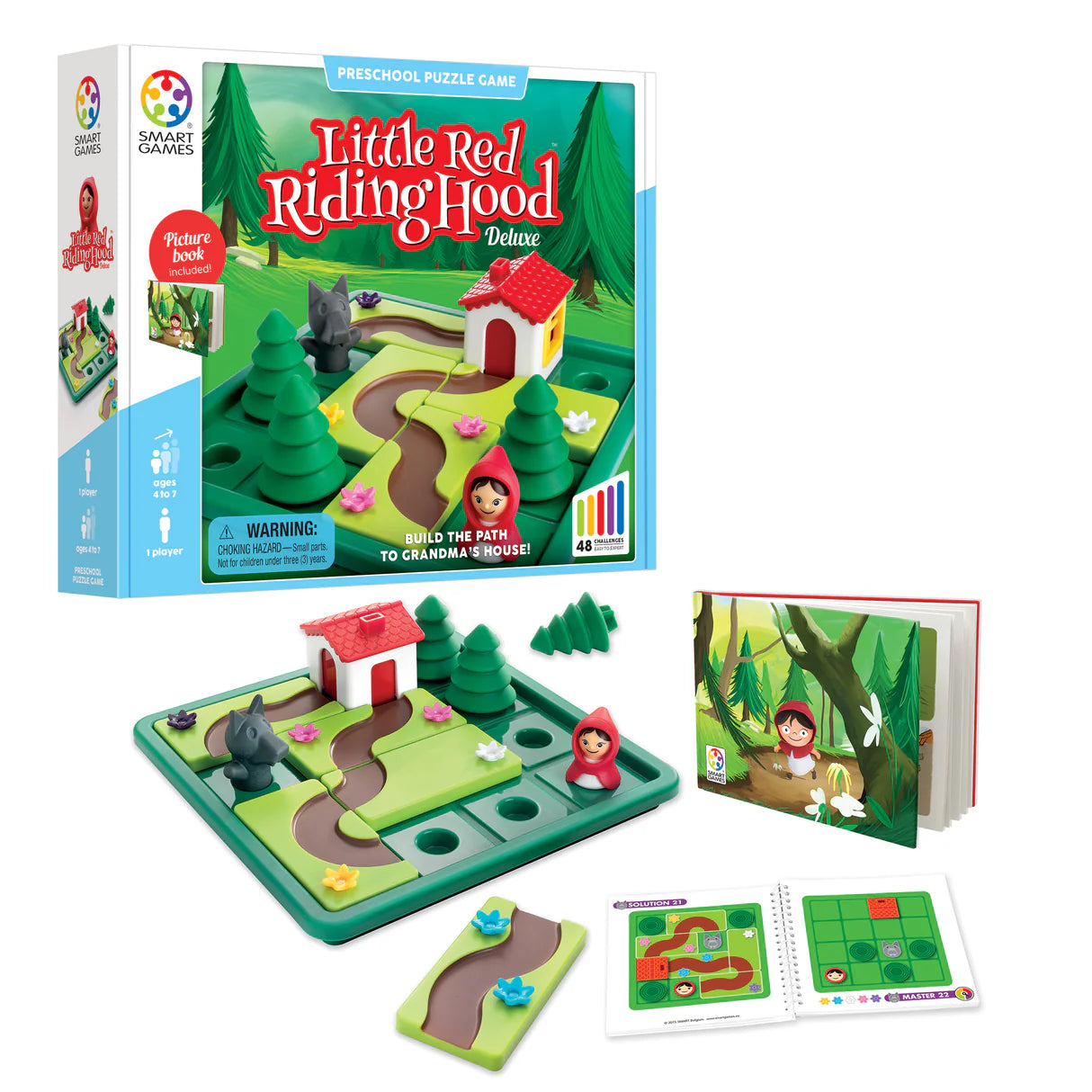 Little Red Riding Hood Preschool Puzzle Game