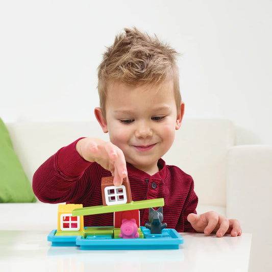 Three Little Piggies Preschool Puzzle Game