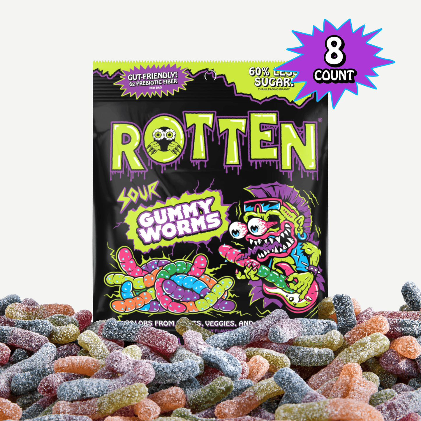 Gummy Worms, Single Serve