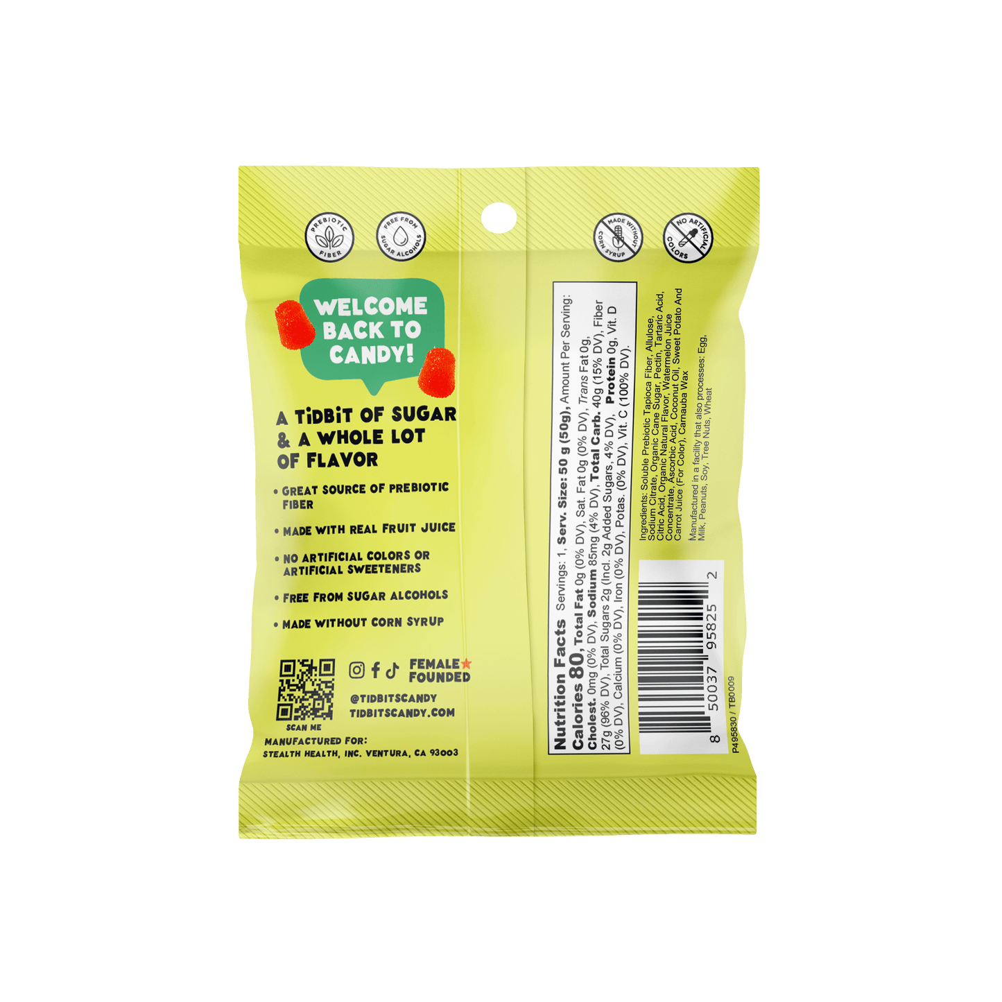 Sour Watermelon Gummy Candy