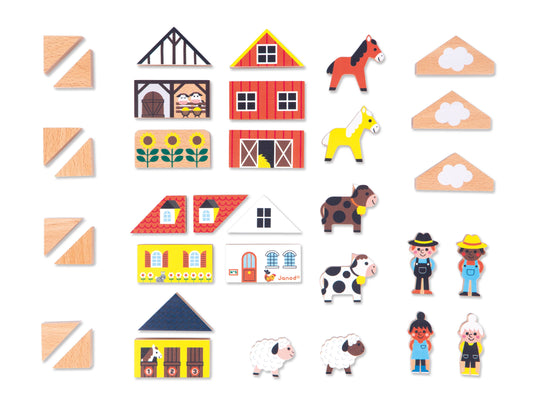 Crossroads Countryside Building Blocks