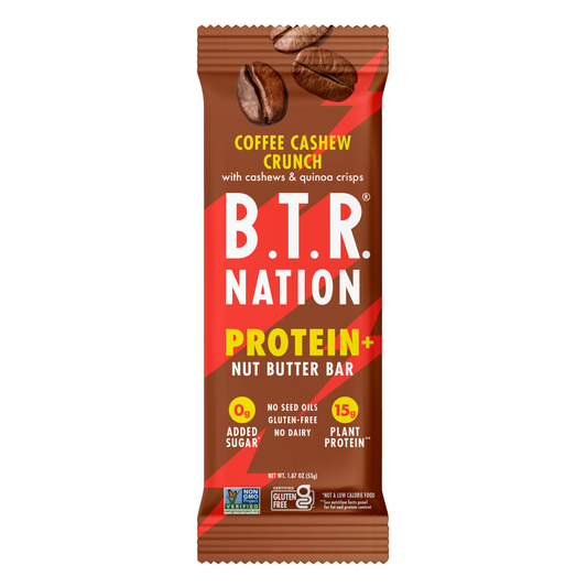 COFFEE CASHEW CRUNCH PROTEIN+ Superfood Bar