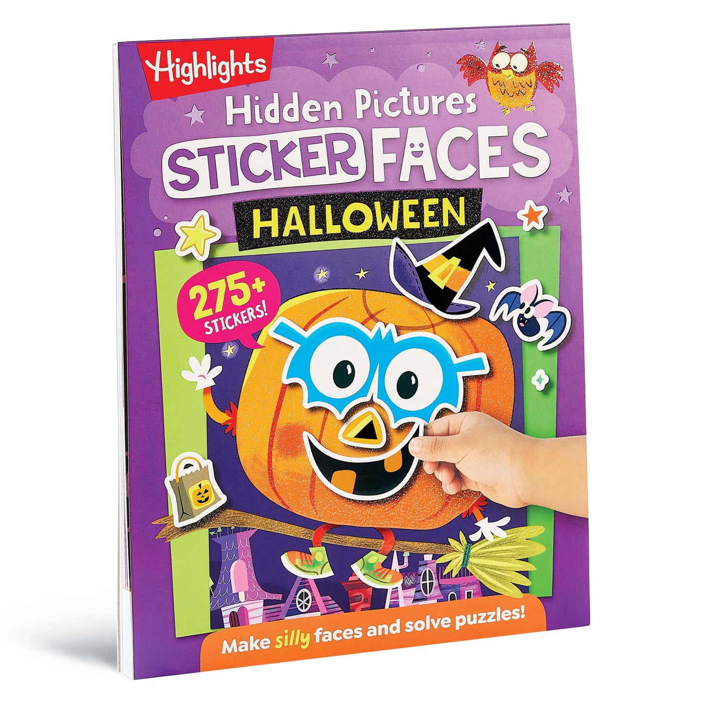Hidden Pictures Sticker Faces: Halloween