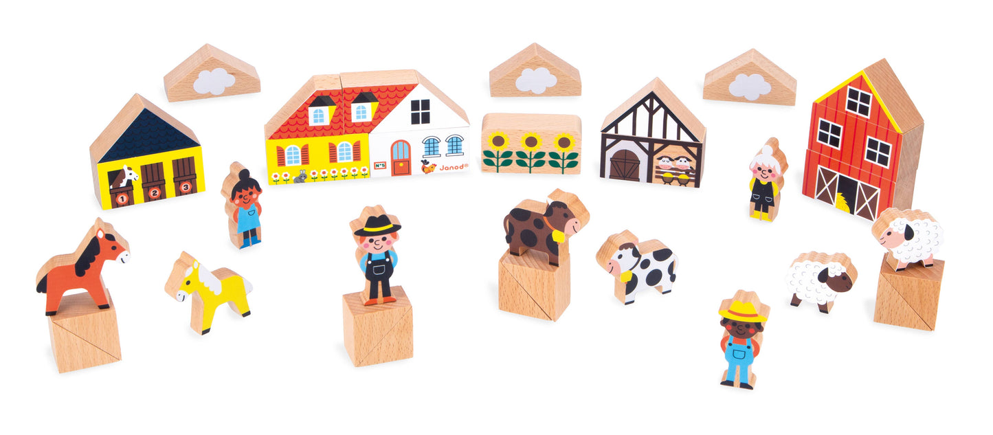 Crossroads Countryside Building Blocks