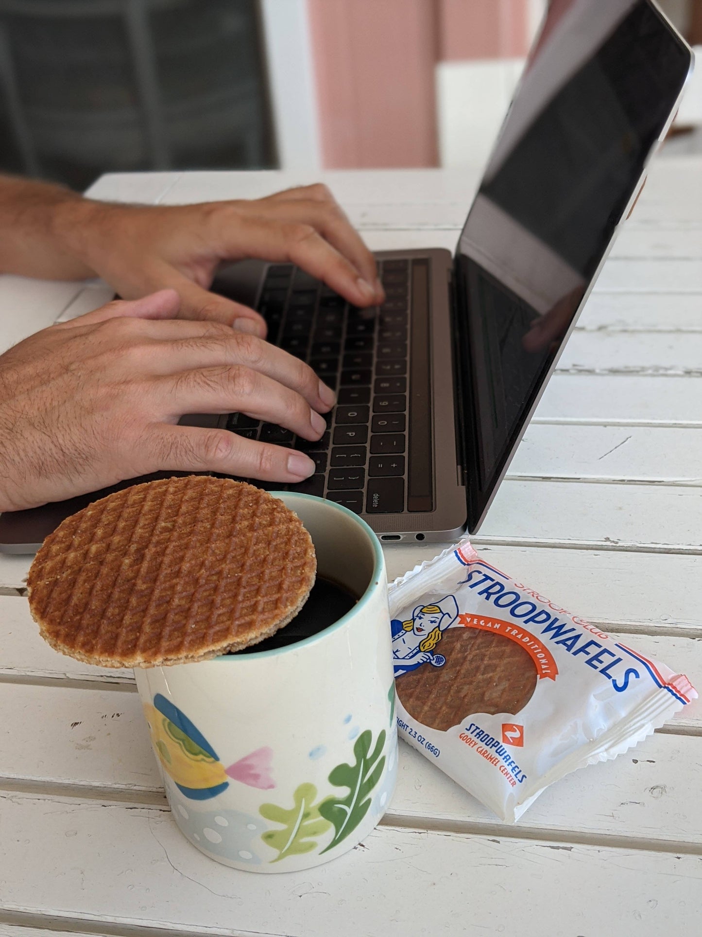 Traditional Caramel Organic and Plant-Based Stroopwafel 2-pack