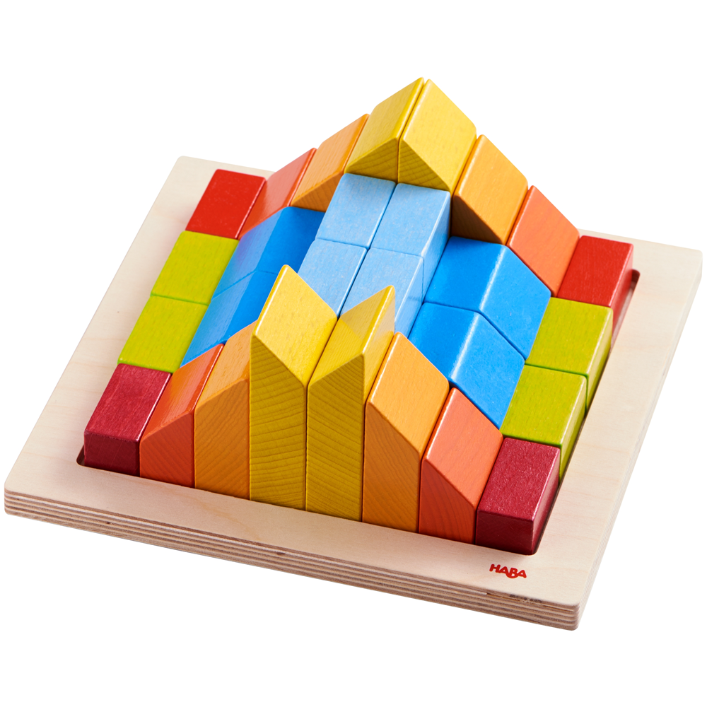 Creative Stones 3D Wooden Arranging Blocks