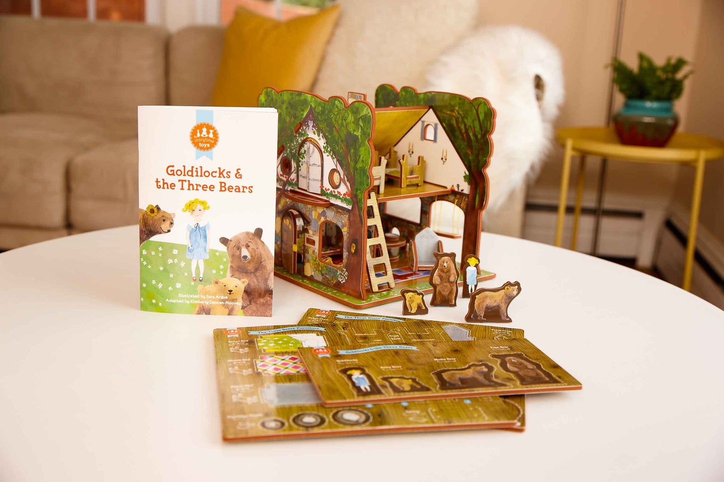 Goldilocks and the Three Bears Book and Play Set