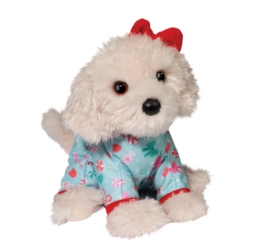 WHITE LAB W/ PJ'S - MEDIUM