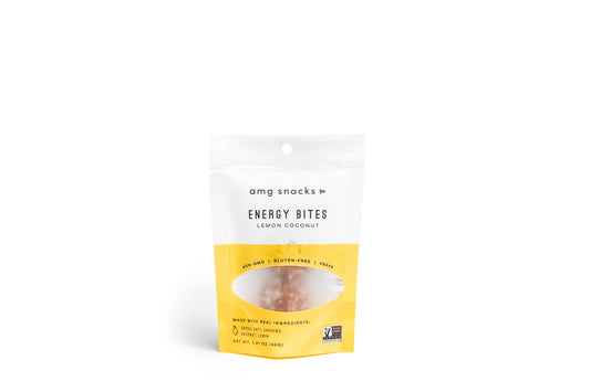 Energy Bites: On-the-go packs: Lemon Coconut