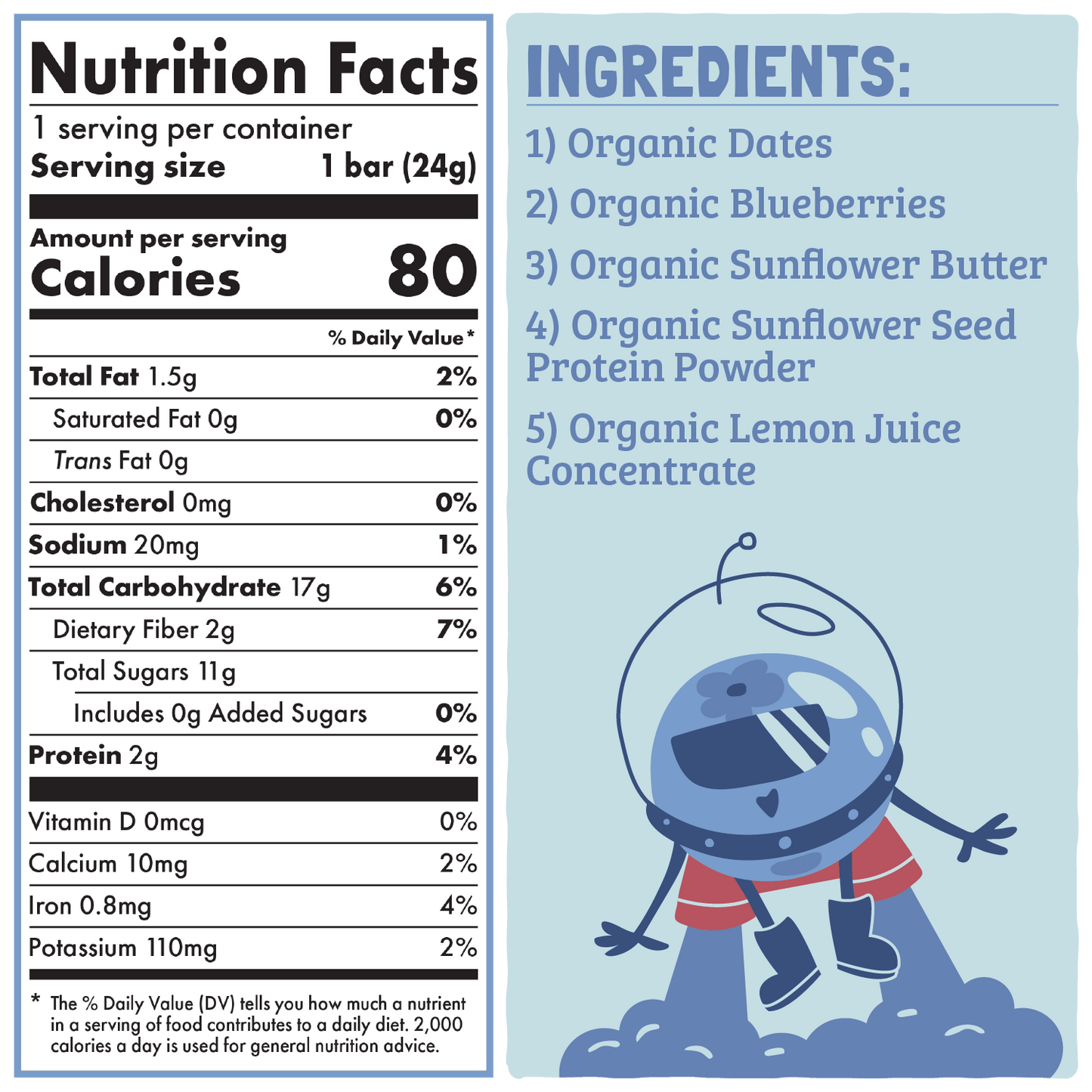 Blueberry Blast Kids Bar