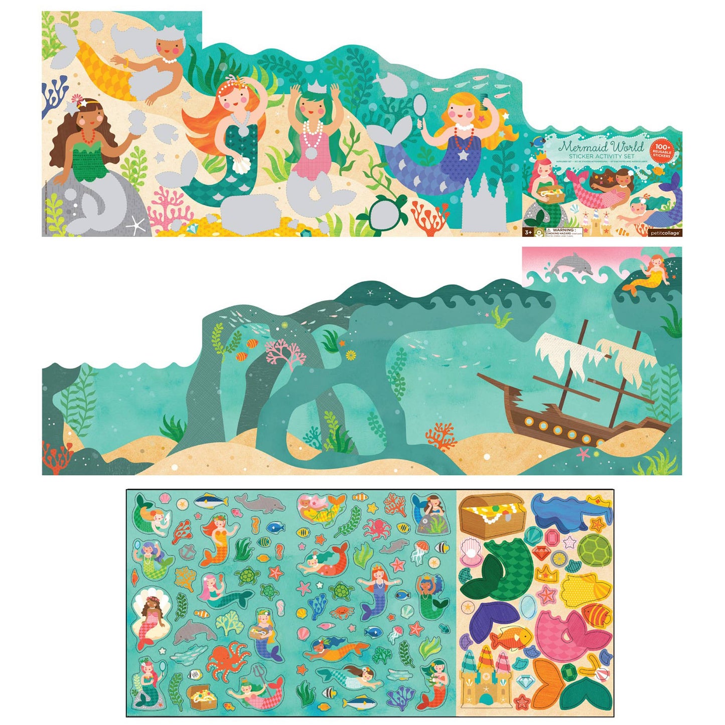 Mermaid World Sticker Activity Set