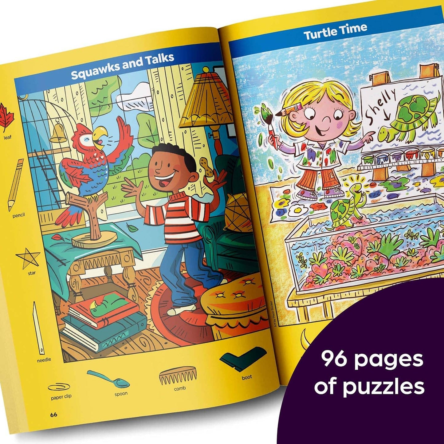 Pet Sticker Puzzles Activity Workbook