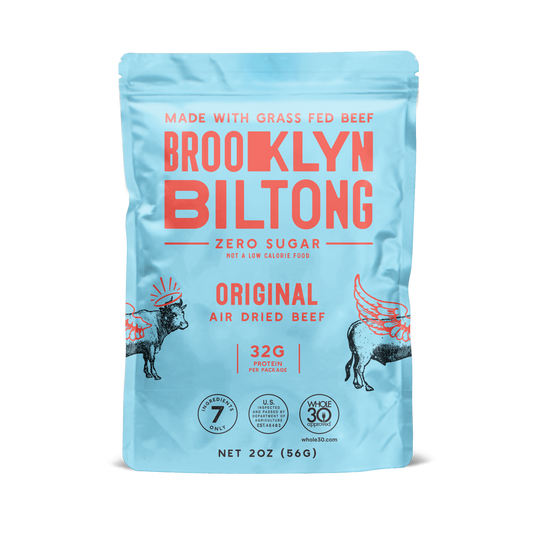 Original Grass Fed Biltong Tender Jerky: 2 oz