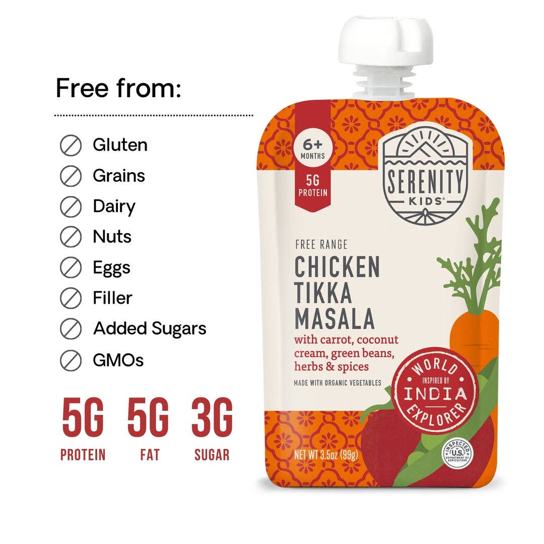 Chicken Tikka Masala Baby Food Pouch