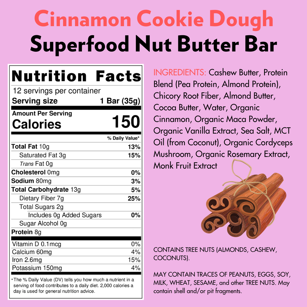 Cinnamon Cookie Dough ENERGY