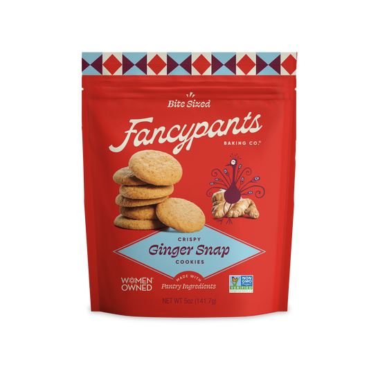 Ginger Snap Cookies, 5oz Bags