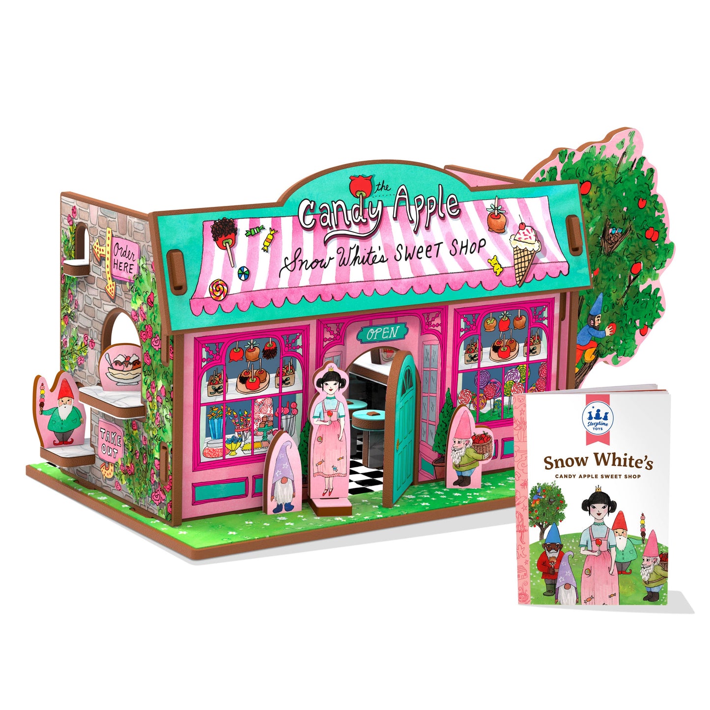 Snow White's Sweet Shop Book and Playset