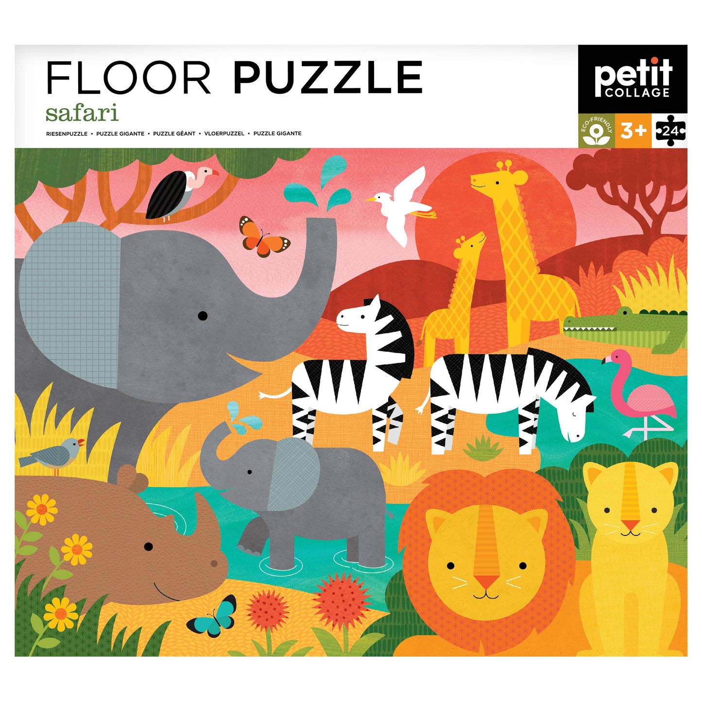 Safari 24-Piece Floor Puzzle