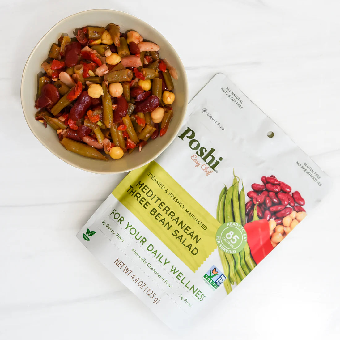 Mediterranean Three Bean Salad