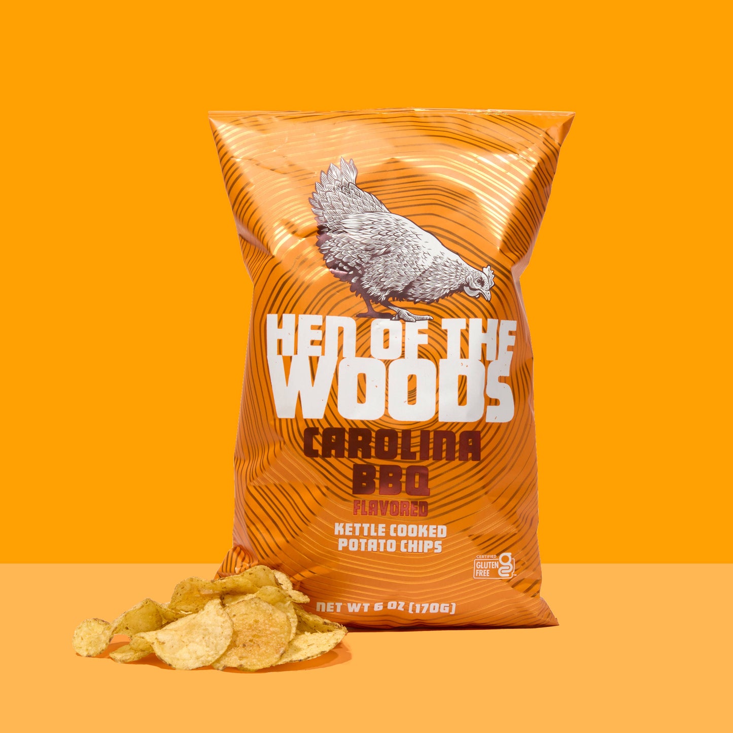 Carolina BBQ Kettle Cooked Potato Chips 6OZ