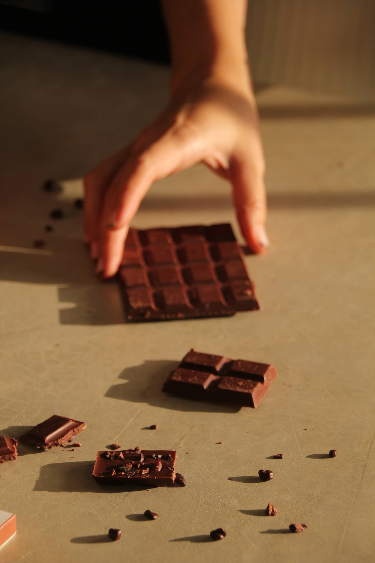 Organic Dark Chocolate Bar 75% Cacao